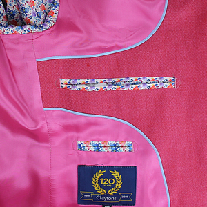 Rose Linen Jacket