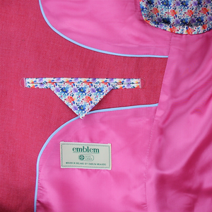 Rose Linen Jacket