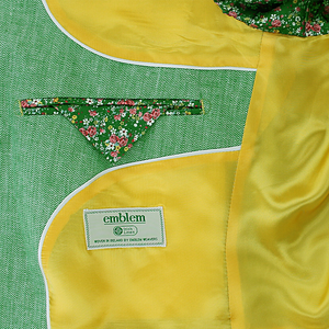 Lime Linen Jacket