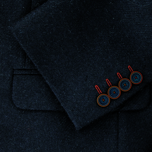 Navy Wool Jacky Jacket