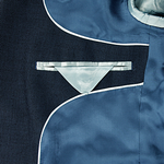 Load image into Gallery viewer, Blue Textured Suit Jacket
