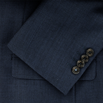 Load image into Gallery viewer, Blue Textured Suit Jacket
