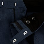 Load image into Gallery viewer, Blue Textured Suit Trousers
