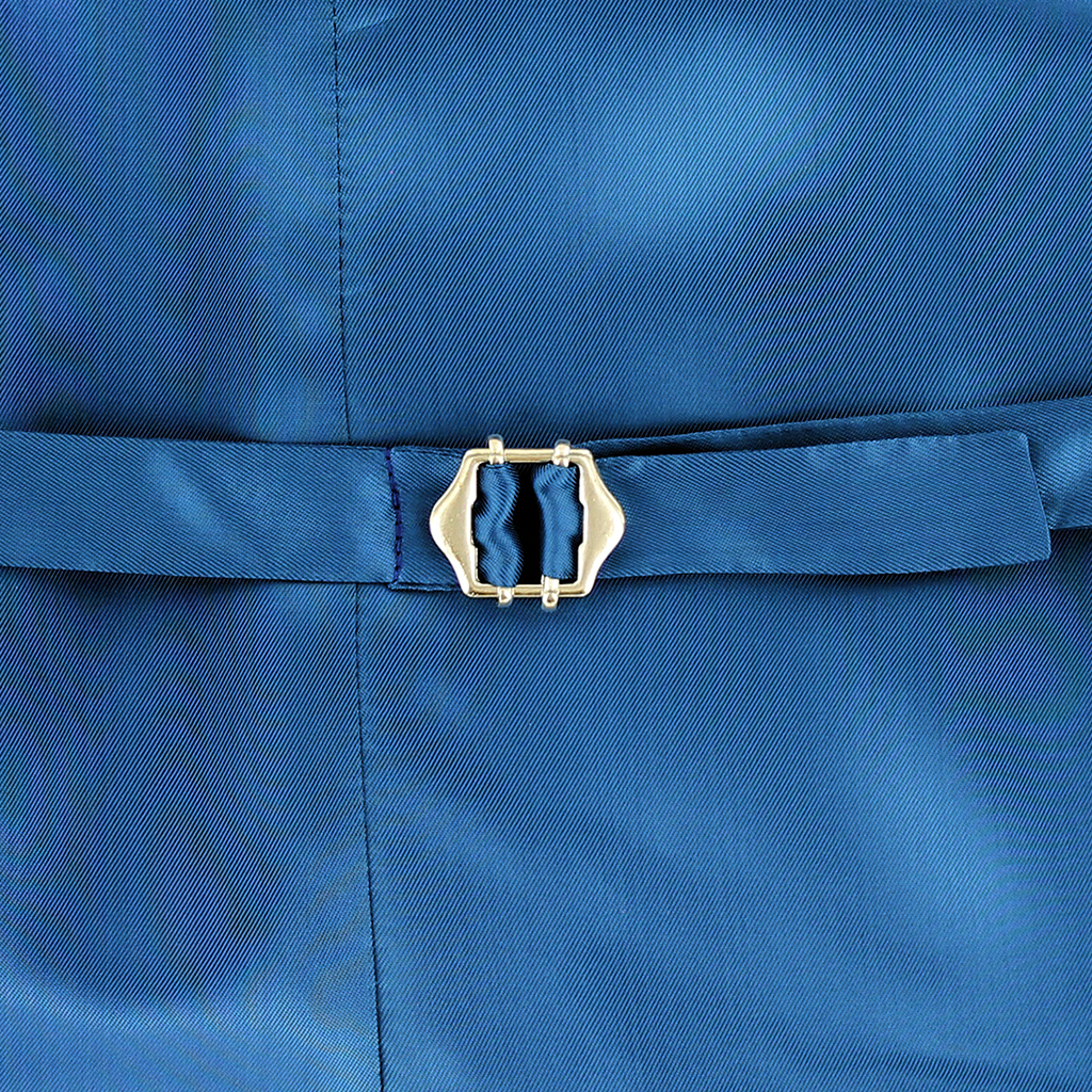 Blue Wool Waistcoat