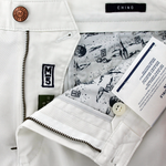 Load image into Gallery viewer, Meyer M5 Stretch Chino White Short Leg
