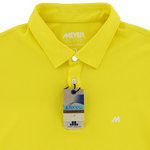 Load image into Gallery viewer, Meyer High Performance Pique Polo Shirt Yellow

