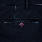 Load image into Gallery viewer, Navy Multi Stitch Shorts
