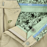 Load image into Gallery viewer, Sand Rainbow Stitch Shorts
