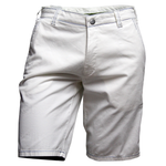 Load image into Gallery viewer, White Rainbow Stitch Shorts
