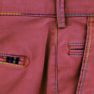 Berry Rainbow Stitch Shorts