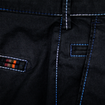Load image into Gallery viewer, Navy  Rainbow Stitch Shorts
