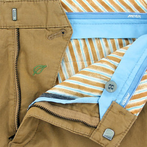 Tan Pocket Trim Shorts