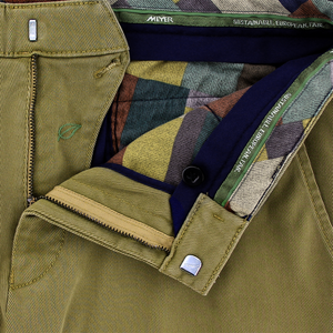 Meyer Rio Supersoft Cotton Twill Trouser Camel Long Leg