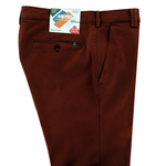 Load image into Gallery viewer, Meyer Rio Supersoft Cotton Twill Trouser Brick Red Regular Leg
