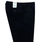 Load image into Gallery viewer, Meyer Active Bonn Corduroy Navy Trousers Regular Leg
