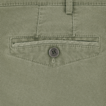 Load image into Gallery viewer, Meyer Luxury Micro Structure Green Cotton Trouser Short Leg
