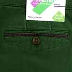 Load image into Gallery viewer, Meyer Micro Structure Cotton Trouser Chicago Basil Long Leg
