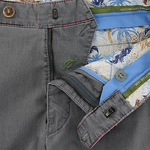 Load image into Gallery viewer, Grey Multi Stitching Trousers Short Leg
