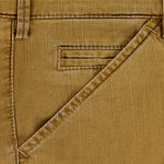 Load image into Gallery viewer, Tan Multi Stitching Trousers Short Leg
