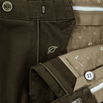 Load image into Gallery viewer, Taupe Structured Cotton Trouser Regular Leg
