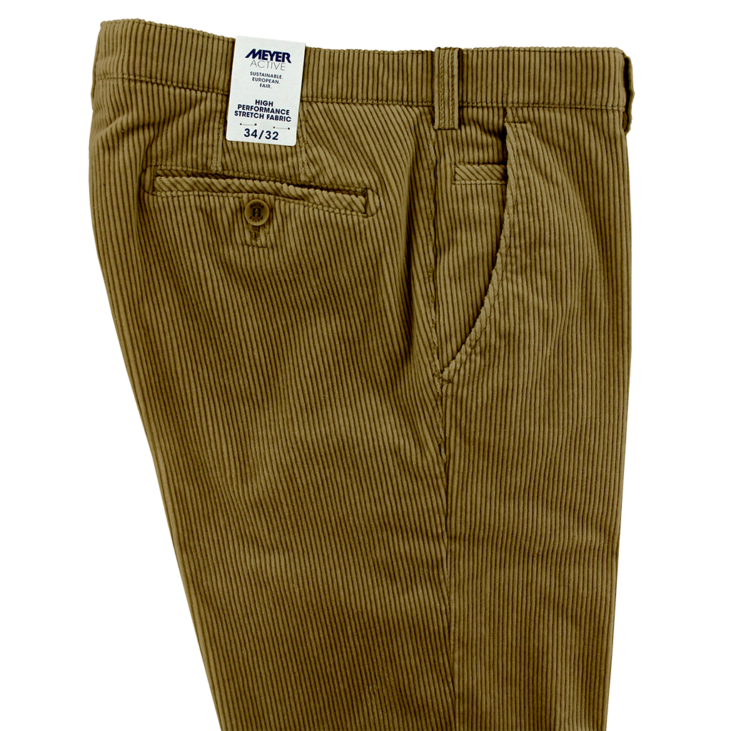 Corn Corduroy Trousers Regular Leg