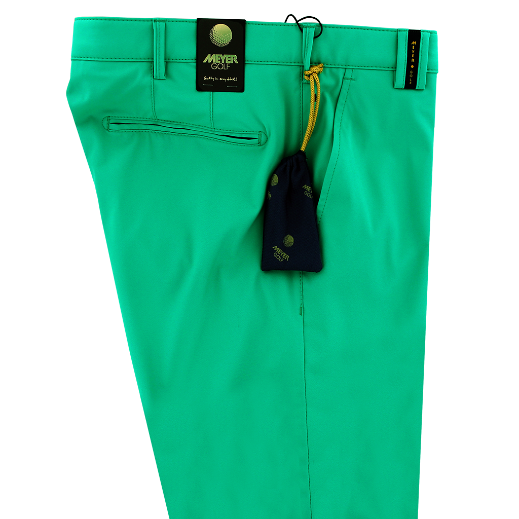 Green Golf Trousers Short Leg