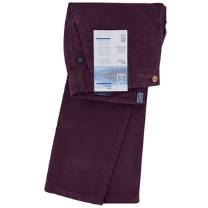 Meyer M5 Needle Corduroy Chino Damson Regular Leg