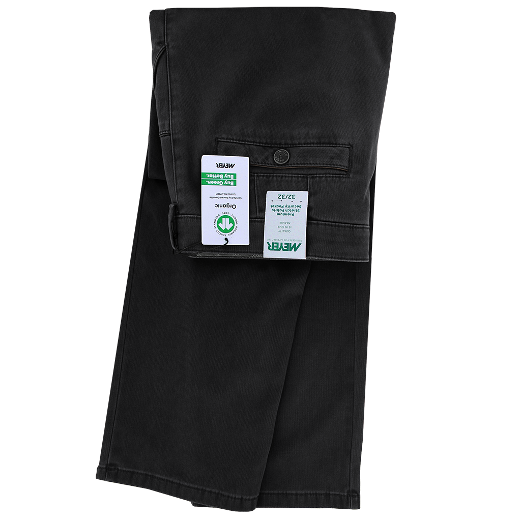 Grey Trim Pocket Trouser Regular Leg