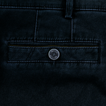 Load image into Gallery viewer, Navy Trim Pocket Trouser Regular Leg
