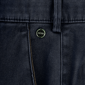Navy Trim Pocket Trouser Regular Leg