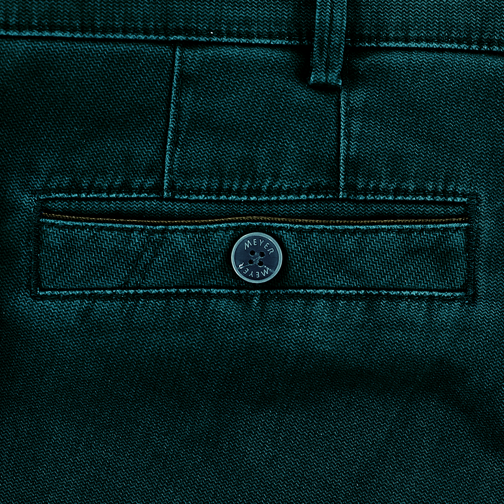 Teal Trim Pocket Trouser Regular Leg