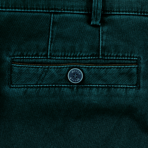 Teal Trim Pocket Trouser Regular Leg