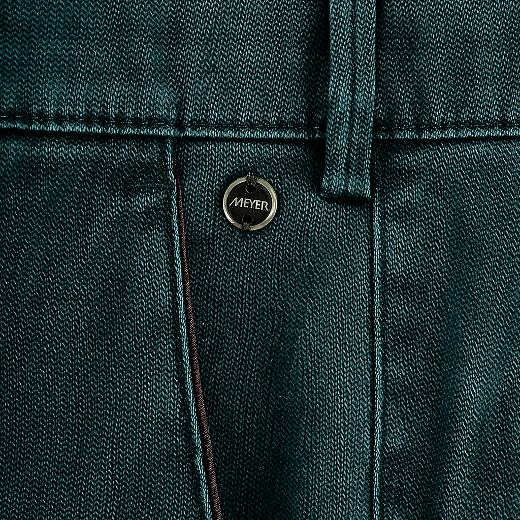 Teal Trim Pocket Trouser Regular Leg