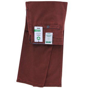 Wine Trim Pocket Trouser Short Leg