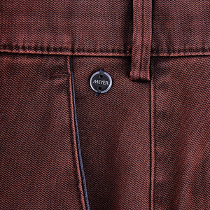 Wine Trim Pocket Trouser Short Leg