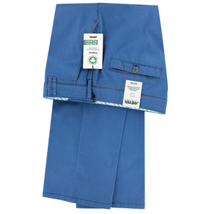Blue Rainbow Stitch  Trousers