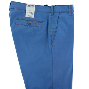 Blue Rainbow Stitch  Trousers