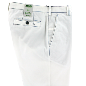 White Rainbow Stitch Trousers