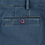 Load image into Gallery viewer, Blue Winter Twill Rainbow Stitch Trousers
