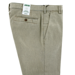 Load image into Gallery viewer, Beige Winter Twill Rainbow Stitch Trousers
