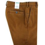 Load image into Gallery viewer, Tan Multi Stitch Trouser Regular Leg
