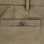 Load image into Gallery viewer, Taupe Multi Stitch Trouser Short Leg
