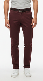 Load image into Gallery viewer, Red Wave Texture Stretch Chinos
