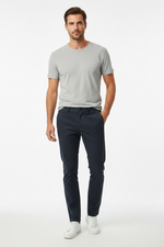 Load image into Gallery viewer, Grey Stretch Waist Chino
