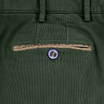 Load image into Gallery viewer, Green Stretch Waist Chino
