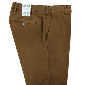 Tan Stretch Waist Chino