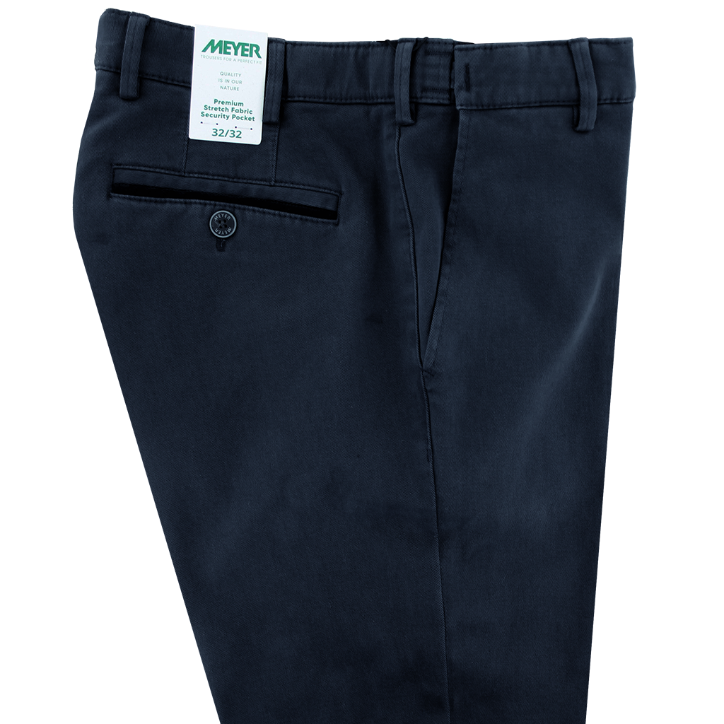 Blue Trim Pocket Chino Regular Leg