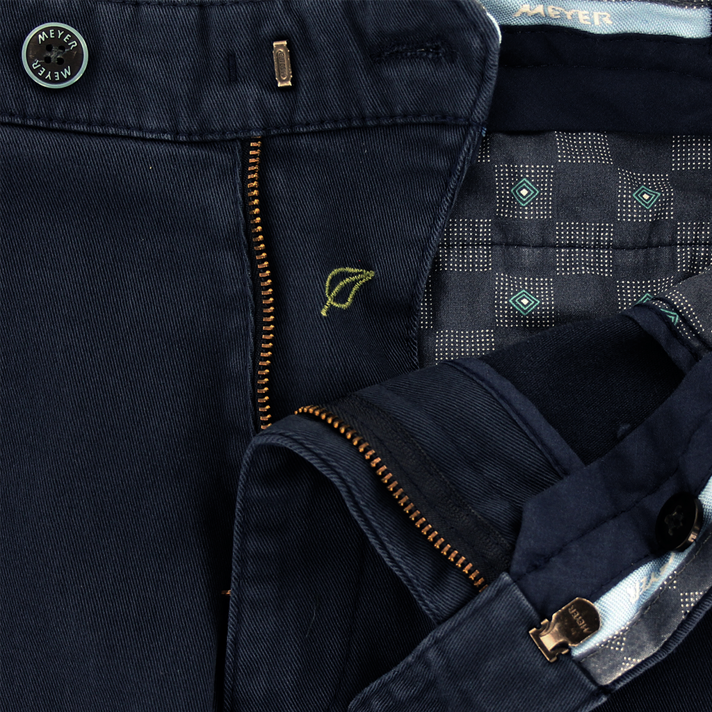 Blue Trim Pocket Chino Regular Leg