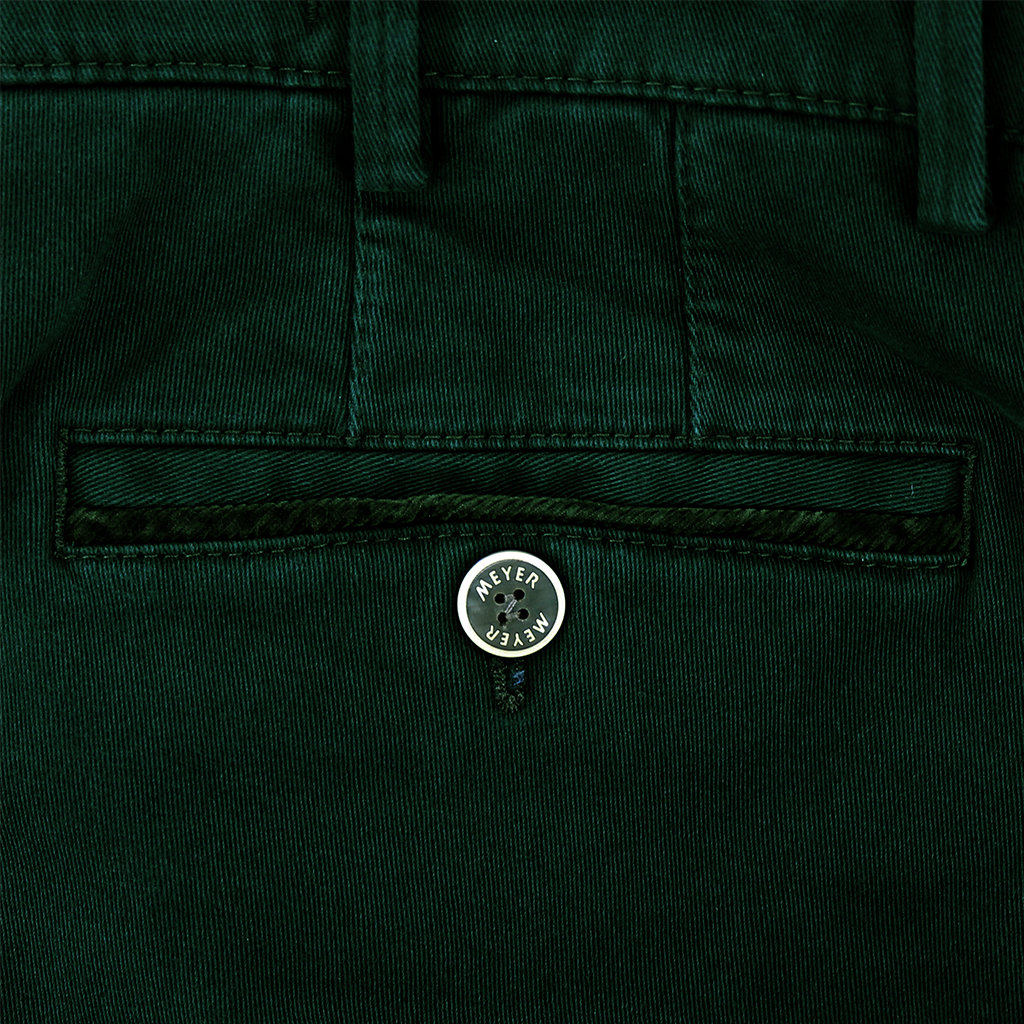Green Trim Pocket Chino Short Leg
