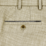 Load image into Gallery viewer, Beige Cooling Wool Linen Trousers

